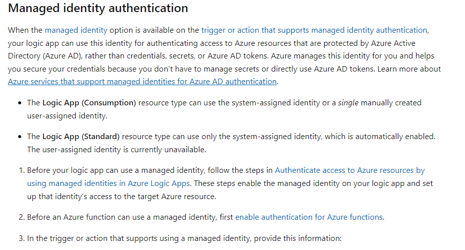 Authorize Logic Apps in Azure Functions with Logic App managed identity and Azure AD